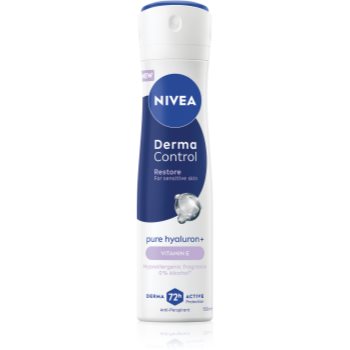 NIVEA Derma Control Restore spray anti-perspirant pentru piele sensibila - imagine 2